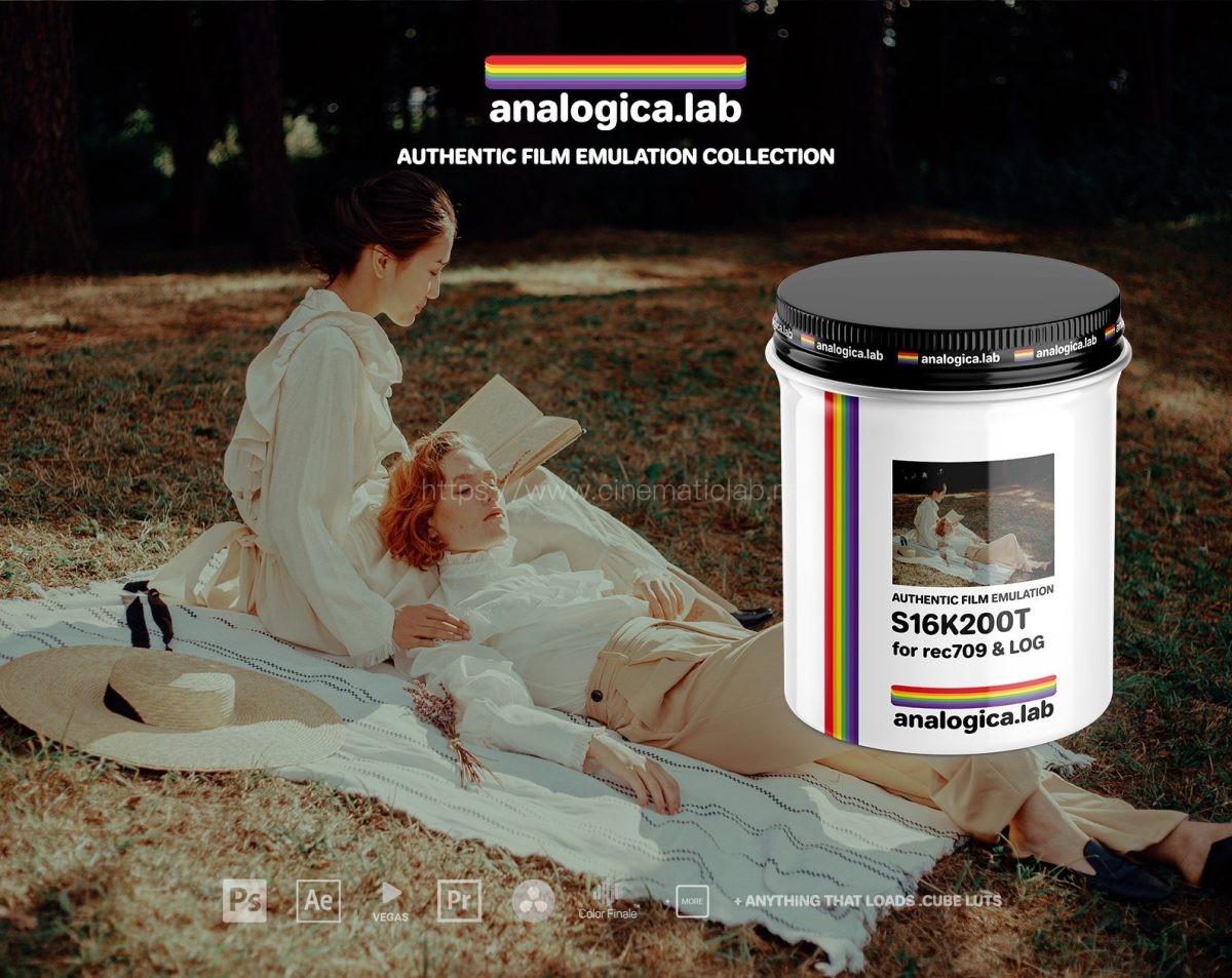 16MM 富士胶片模拟视频调色LUT –16mm Fuji LUT-Analogica Lab