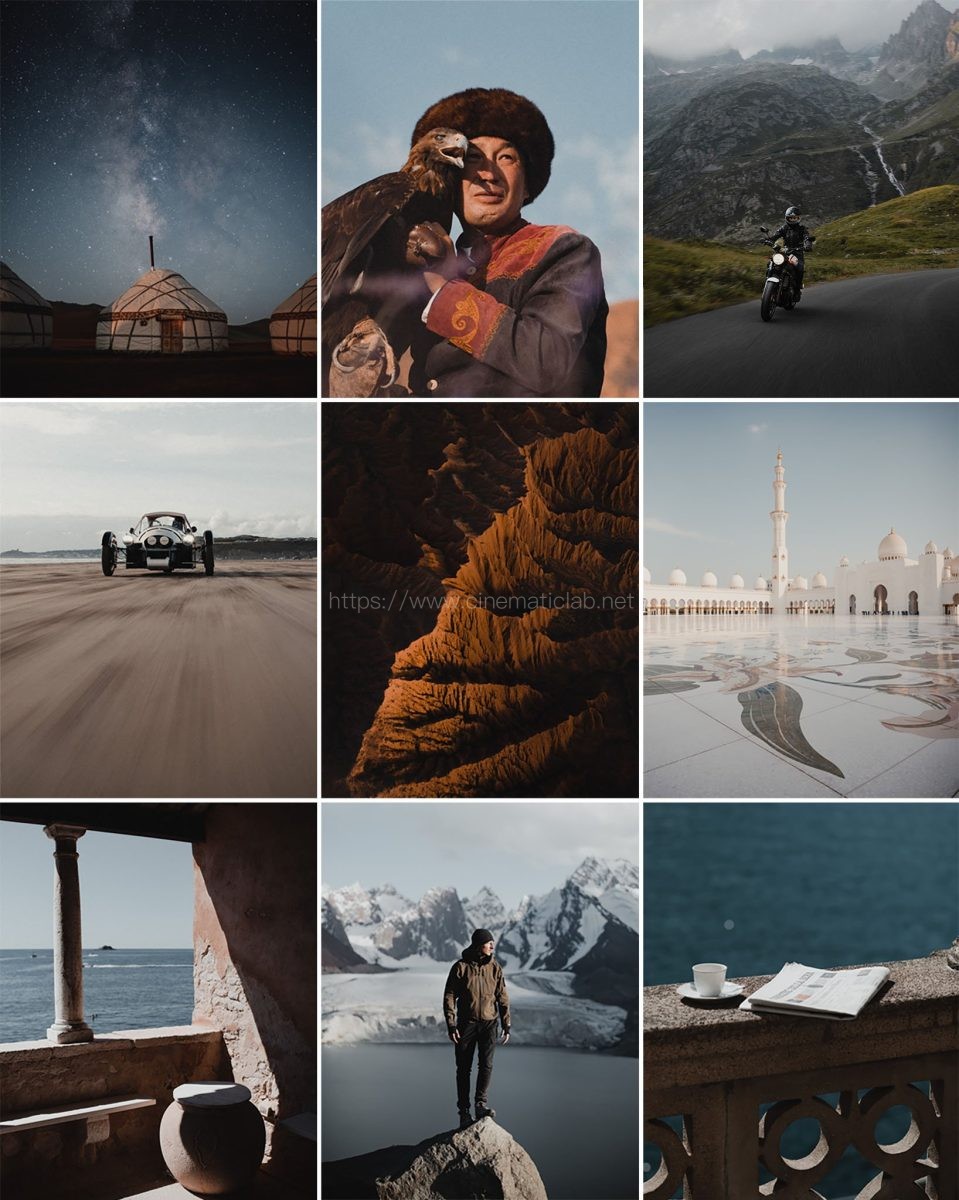 旅拍电影质感LR调色预设-Jack Harding Preset Pack