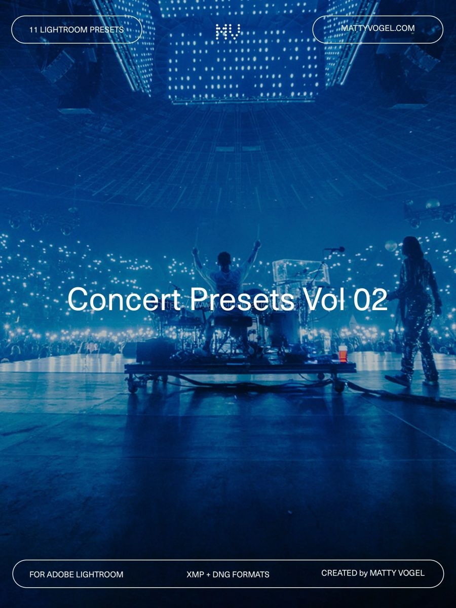 演唱会摄影LR调色预设-Concert Presets Vol. 02-MATTY VOGEL