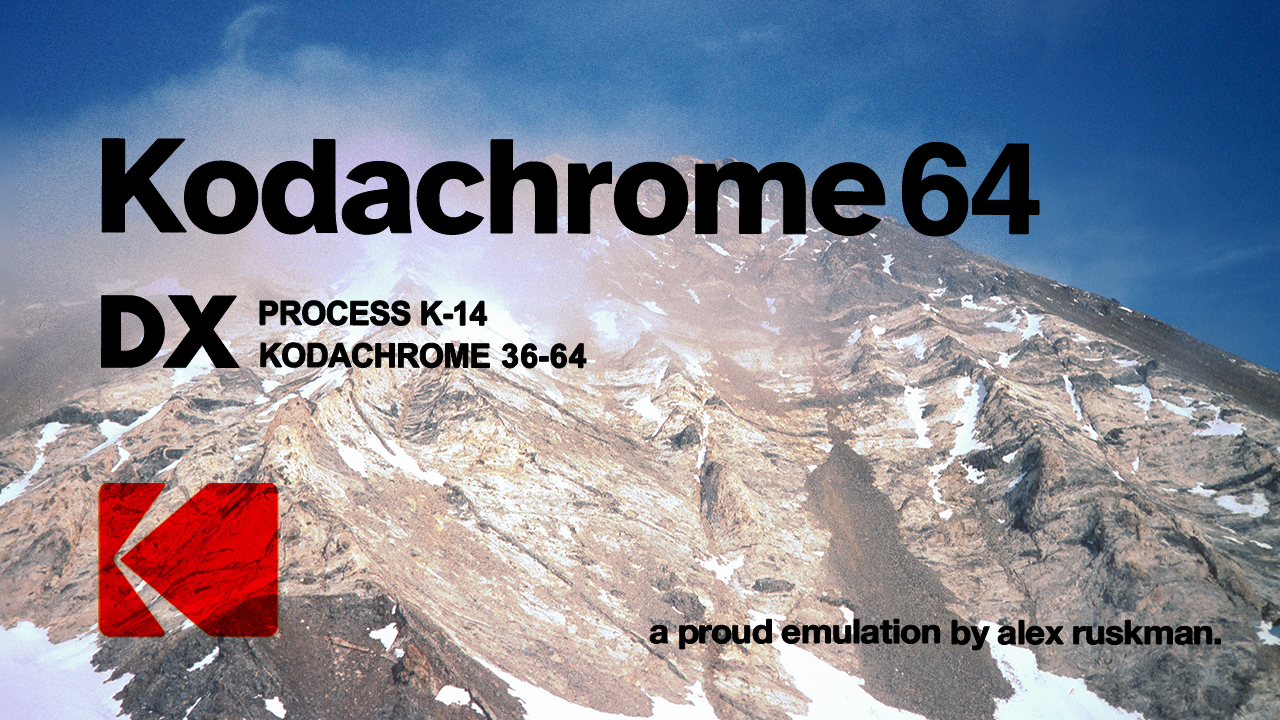 免费 Lightroom 预设:柯达 Kodachrome 64 经典色彩
