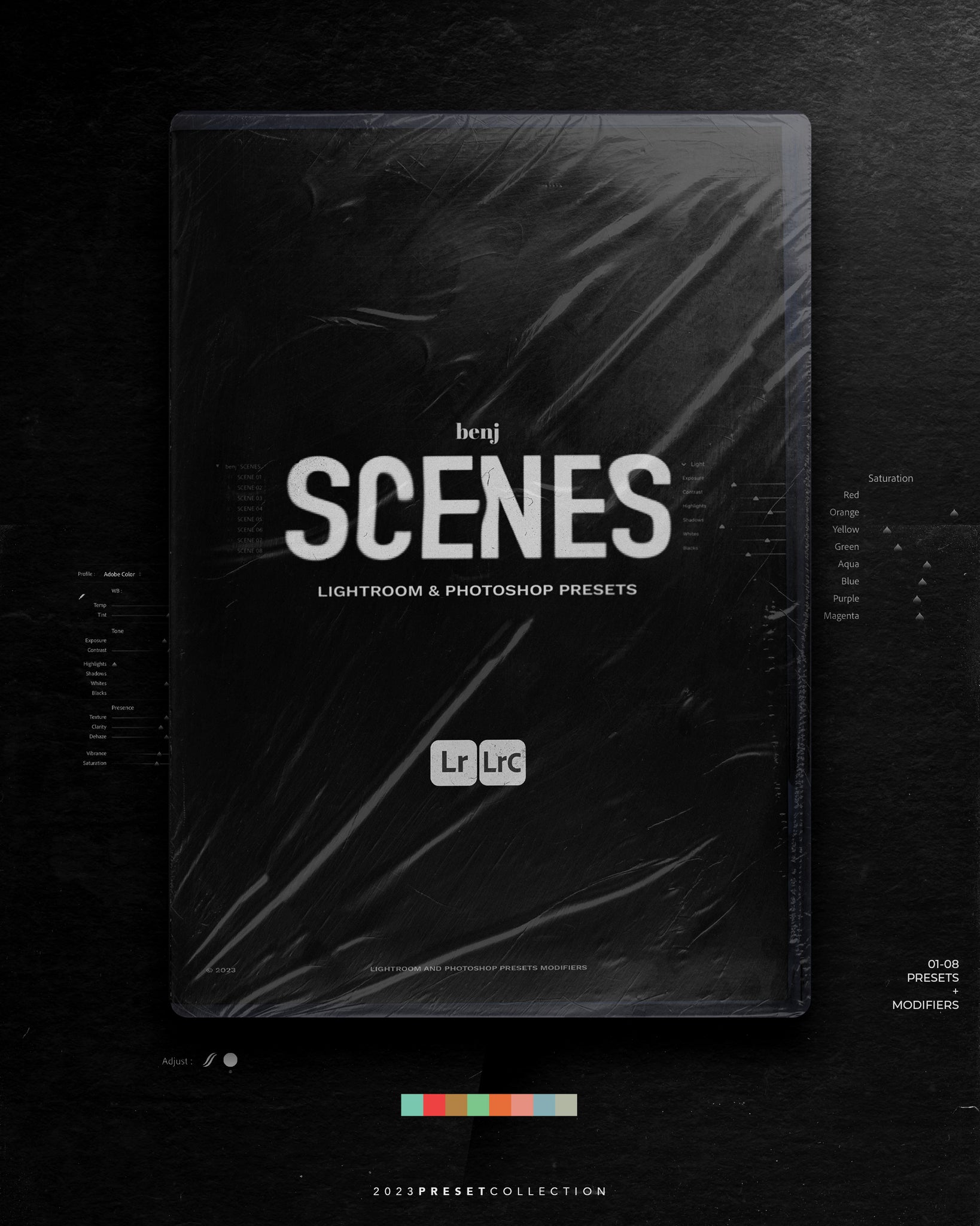 SCENES电影感预设包 - Benj Villena作品
