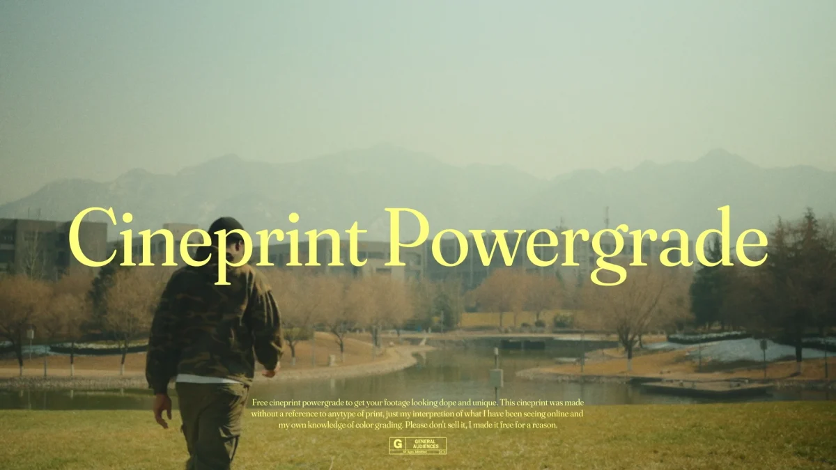 电影感调色预设 Roninxvi Cineprint Powergrade