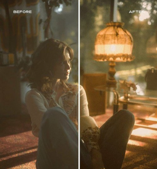 CINESTILL 800T Dailycine LR色彩预设 + Luminous动作
