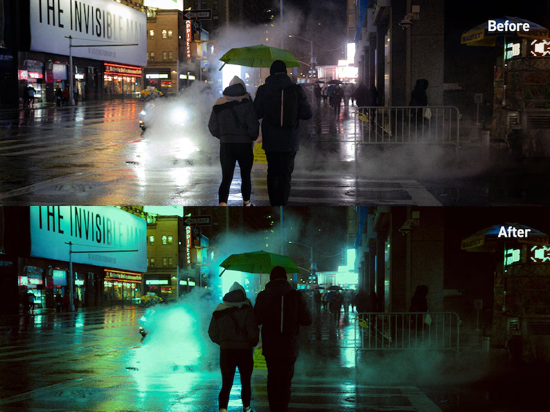 曼哈顿2049 Lightroom预设