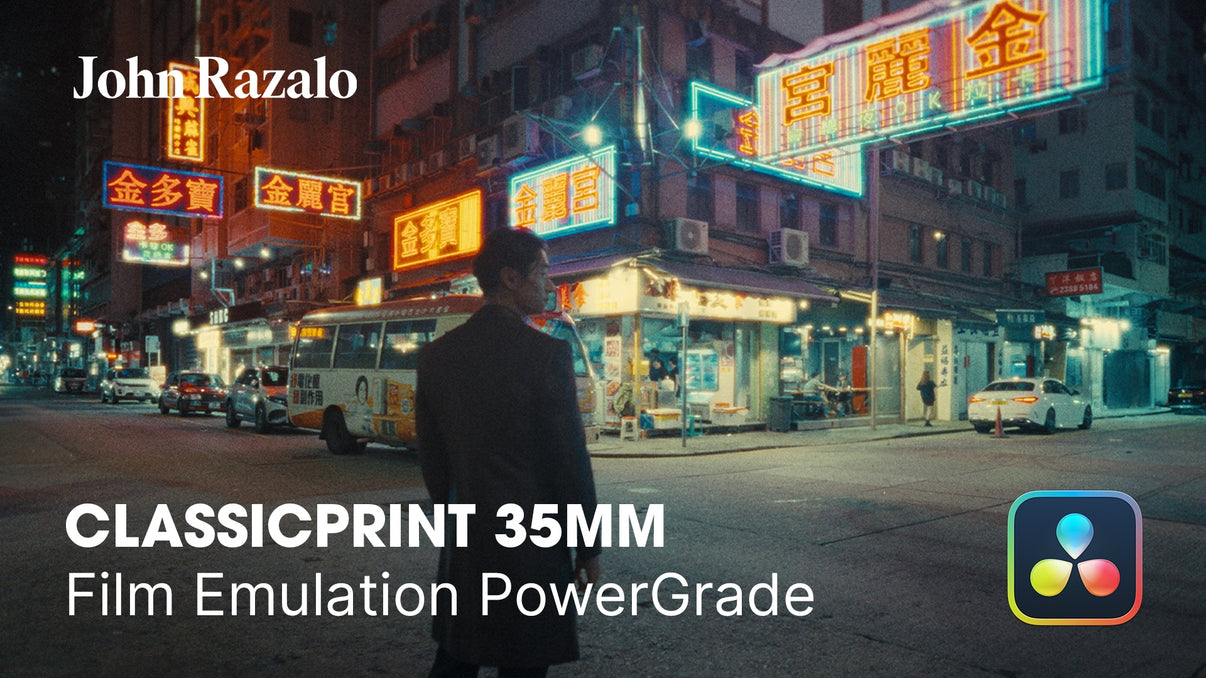 John Razalo-ClassicPrint 35mm 胶片模拟 PowerGrade V3.5 免费下载