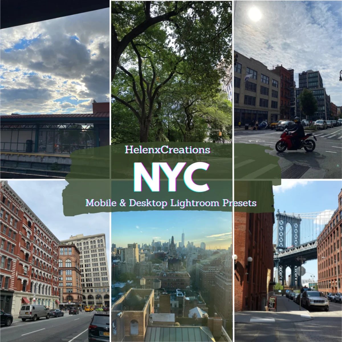 纽约风尚:Lightroom预设包-NYC – Mobile & Desktop Lightroom Presets Package